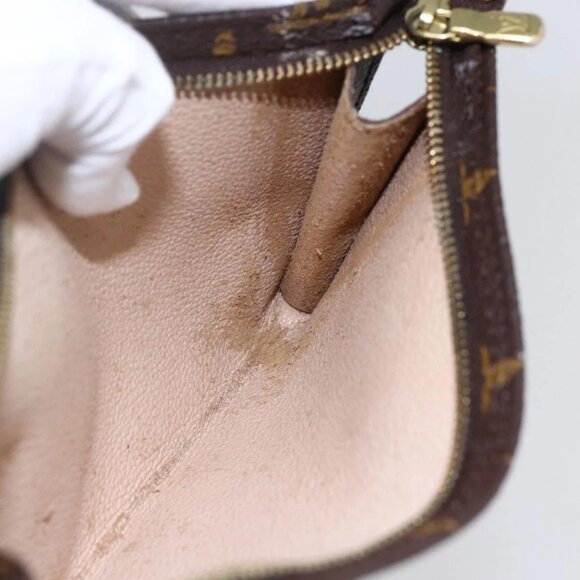 LOUIS VUITTON Monogram Bucket GM Accessory Pouch LV Auth 148724 - Picture 15 of 16